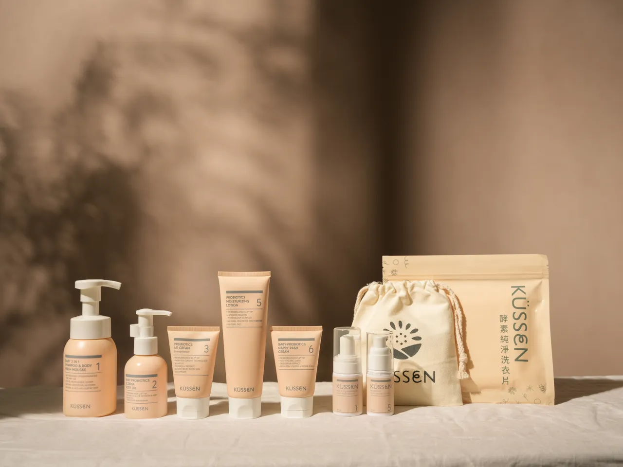 專為台灣亞熱帶氣候寶寶打造的保養品牌KÜSSEN葵森。品牌提供