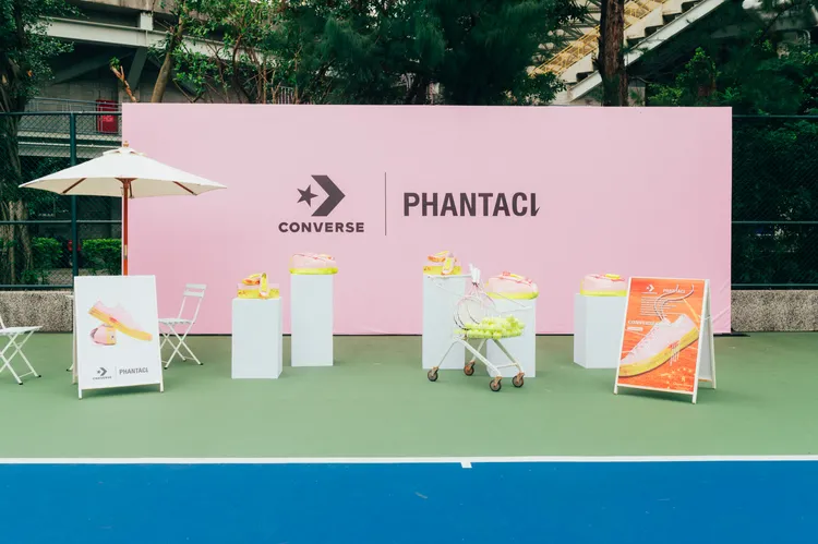 PHANTACi與美國帆布鞋品牌Converse推出全新聯名。品牌提供