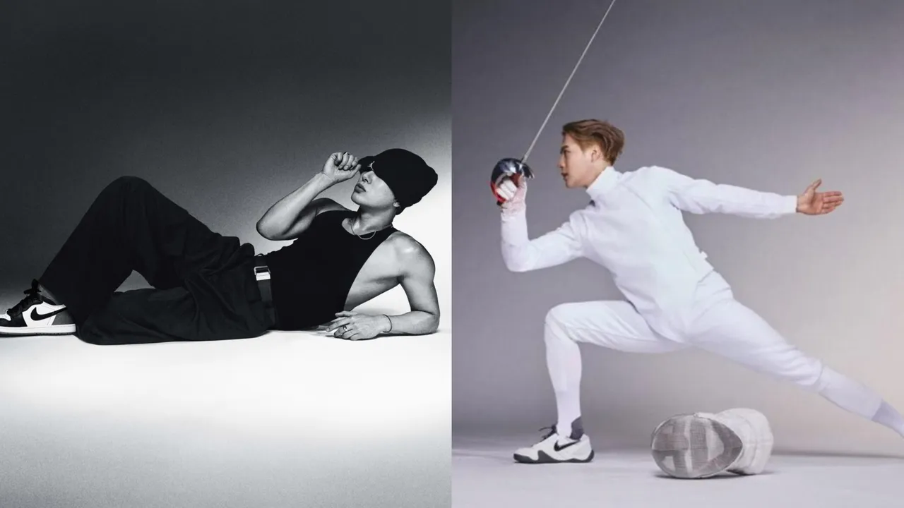 NIKE宣布與王嘉爾成為全球合作夥伴。品牌提供