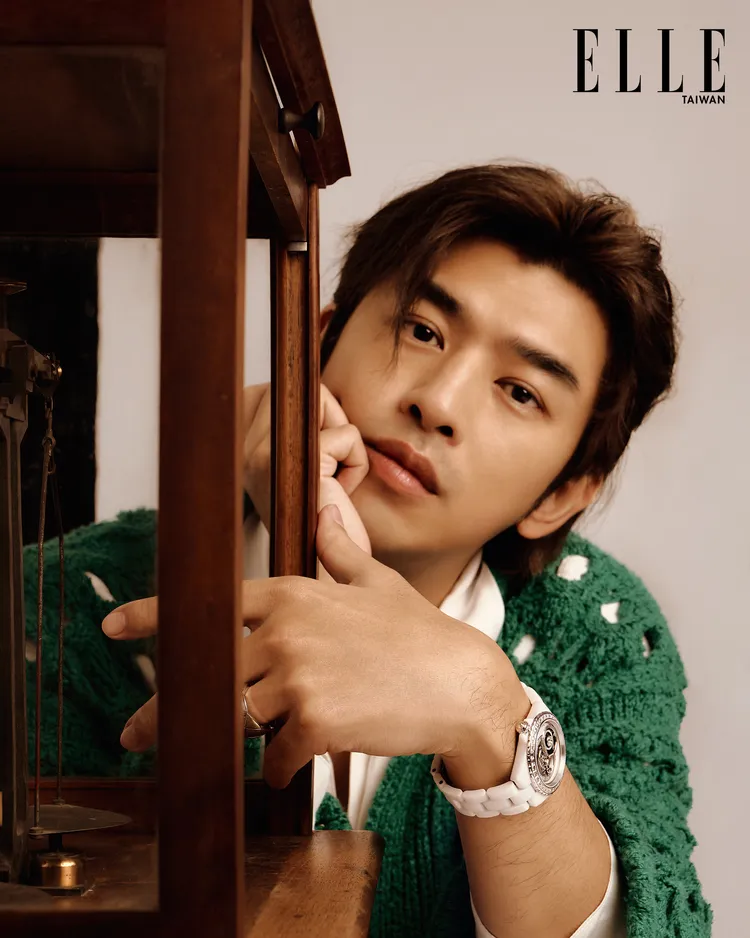 陳柏霖拍攝《ELLE》封面。《ELLE》國際中文版提供