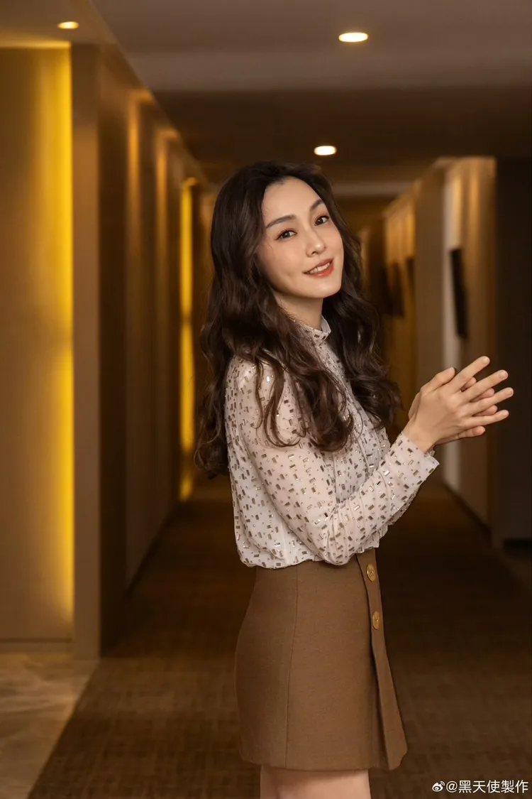 范瑋琪今（10日）在北京舉辦記者會。翻攝黑天使製作微博