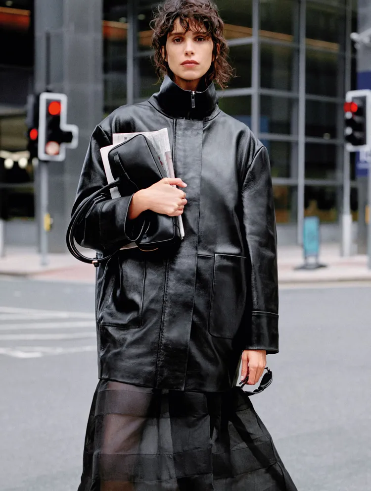 MANGO 2024秋冬形象照。品牌提供