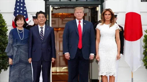 安倍面子大 传安倍遗孀周末访美见川普