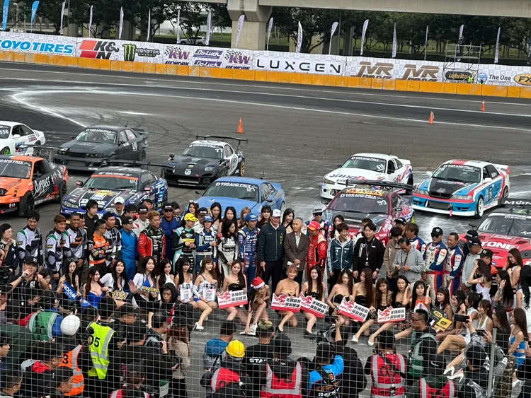 「台南府城國際飄移巔峰挑戰賽」聚集各國好手共襄盛舉。