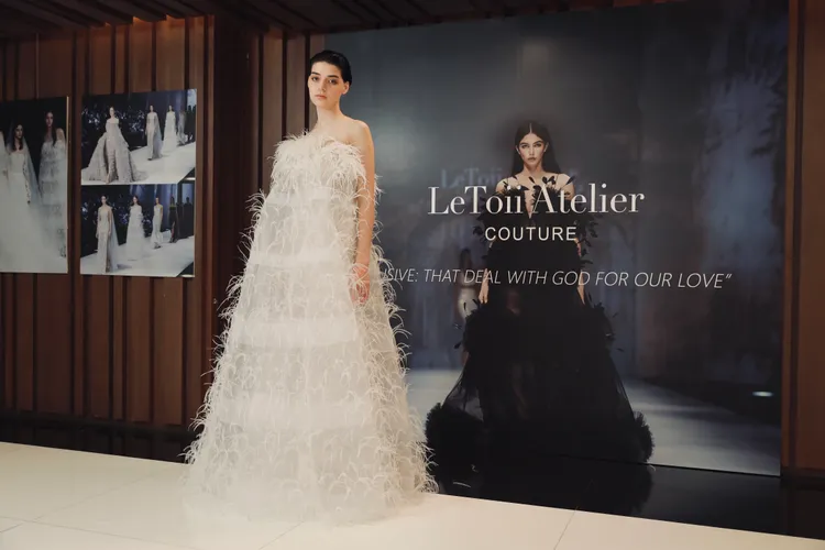 LeToii Atelier的每件作品呈現出愛情不同階段中的迷濛與熱情。品牌提供