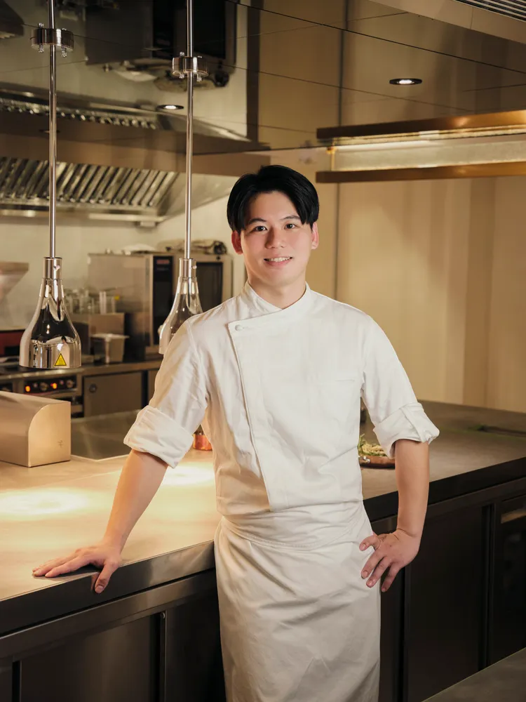 主廚蔡凱霖Lin年紀不大，學藝資歷紮實亮眼。業者提供