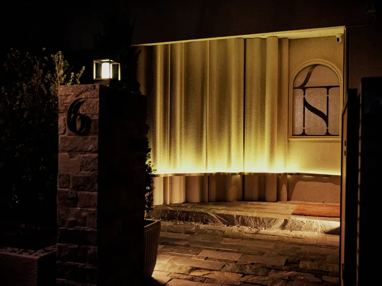 Lin Restaurant位居北市大安區靜巷並擁有自家庭院。業者提供