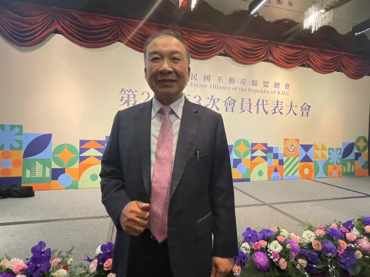 不動產聯盟總會理事長林正雄。張瑞傑攝