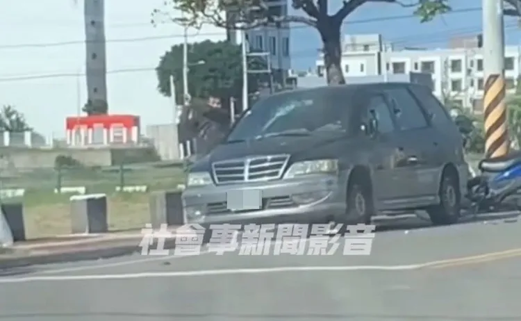 拍攝民眾將影片PO網卻亂扯「中華隊」，引發網友不滿。翻攝「社會事新聞影音」