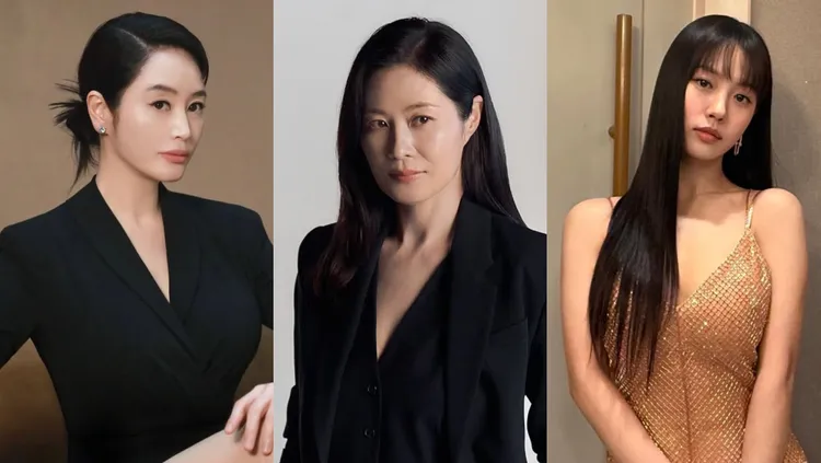 影后金惠秀（左圖起）、文素利、高旻示確定有參與罷免尹錫悅連署。翻攝IG