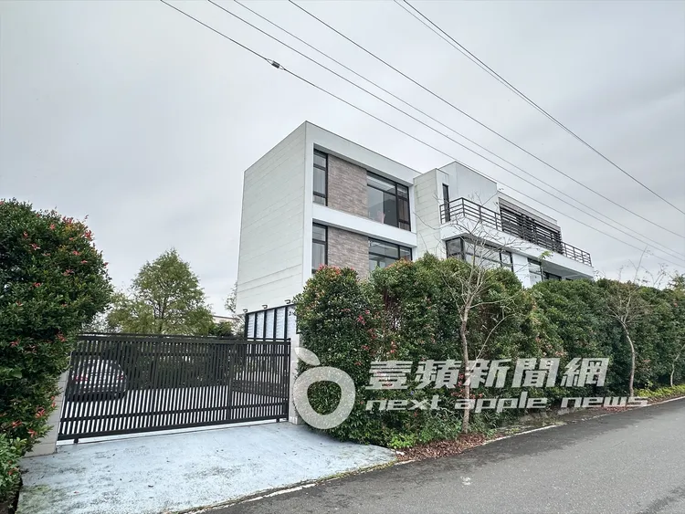 劉家昌在3年前以將近3000萬元購入宜蘭3層樓高的庭園別墅。特勤中心攝