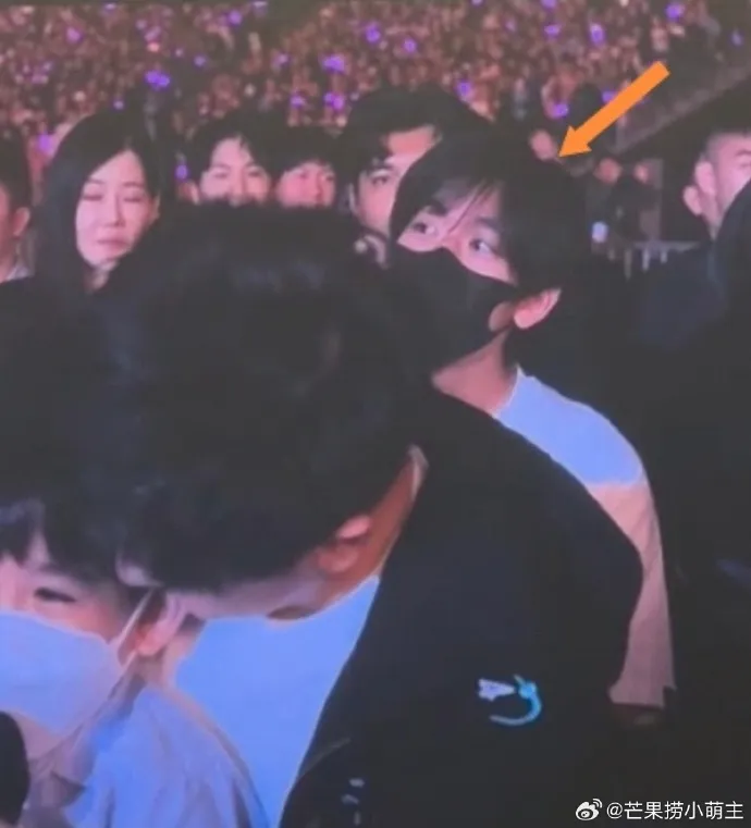 Kimi眉清目秀毫無疑問是帥哥。翻攝芒果撈小萌主微博