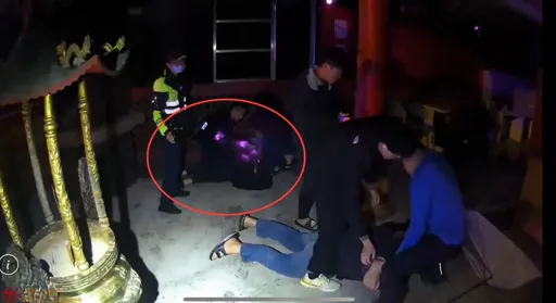 諷刺!彰化前議員桃色糾紛落馬竟淪詐騙車手 狼狽遭警壓制畫面曝光