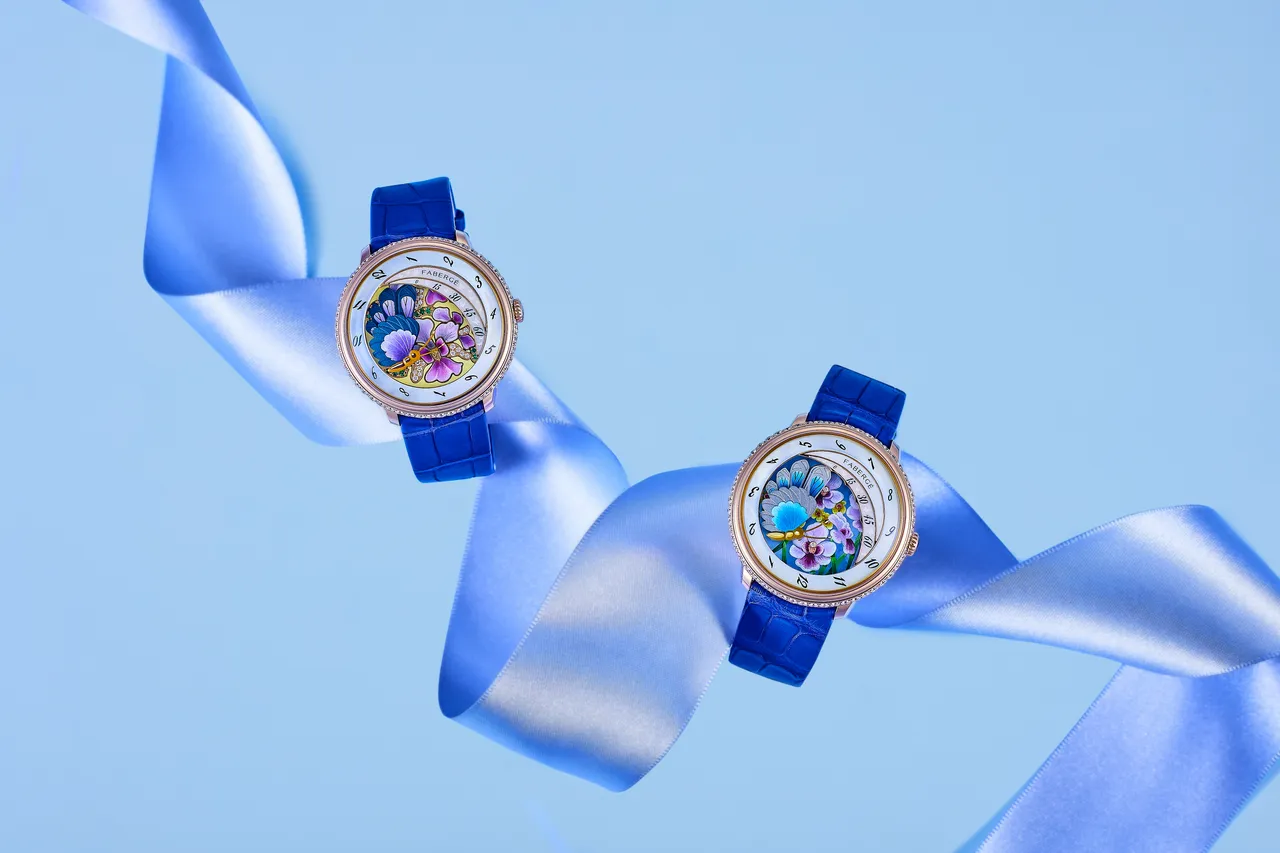 先施名品鐘錶（SHH）與知名珠寶與鐘錶品牌Fabergé攜手推出全新Compliquée Butterfly Platinum Jubilee Edition限量腕錶。品牌提供