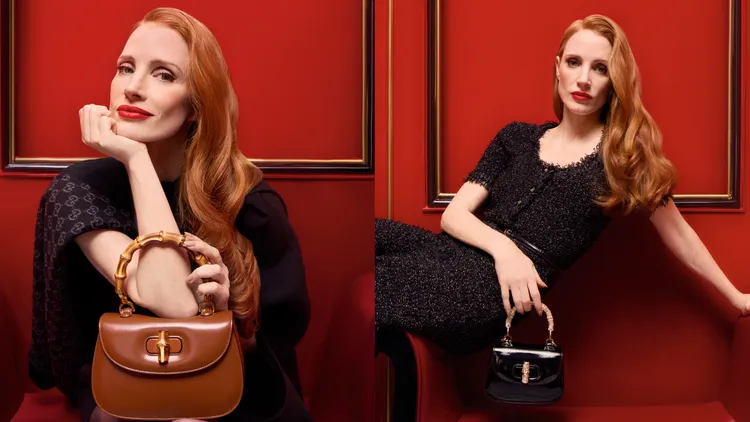 Jessica Chastain。品牌提供
