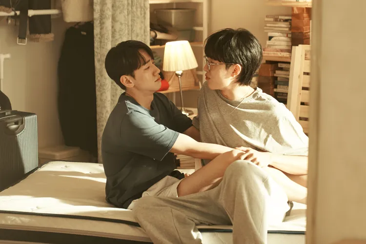 南潤壽（左）與陳浩恩這對CP受到觀眾喜愛，可惜最後沒有美好結局。friDay影音提供