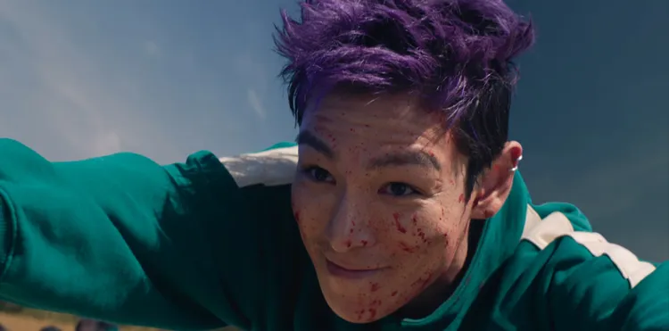 T.O.P飾演的230號薩諾斯嗑藥後，害其他玩家慘死。翻攝Netflix