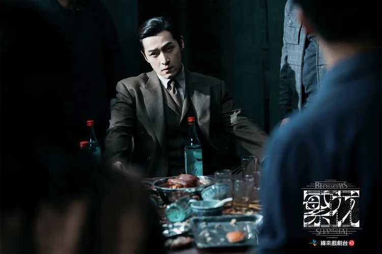 胡歌透露拍攝《繁花》時，常演完熱淚盈眶。緯來戲劇台提供