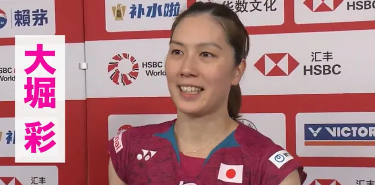 大堀彩年終賽奪銅，成為她生涯最後一戰，賽後也感到滿意。翻攝自推特