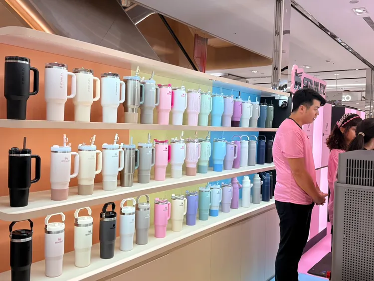 STANLEY遠百信義A13快閃店 。陳揚盛攝