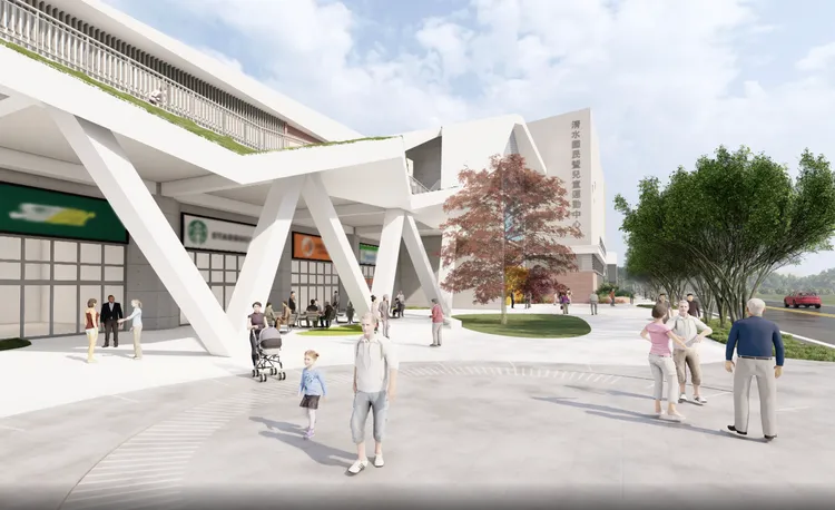 清水運動中心預計2025年完工。翻攝台中市政府網站