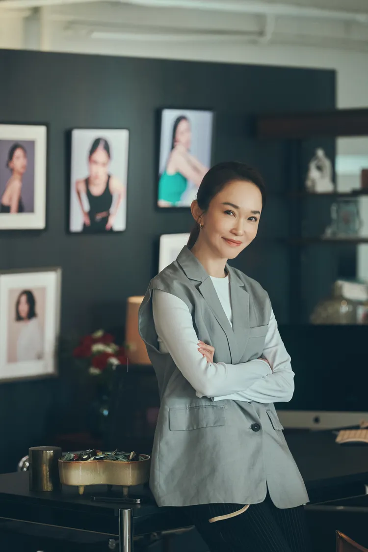 范文芳表示自己和劇中角色一樣充滿樂觀的正能量。大川大立提供