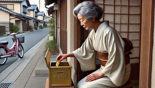 把金块放在门外牛奶箱　长野七旬阿婆白白送走600多万