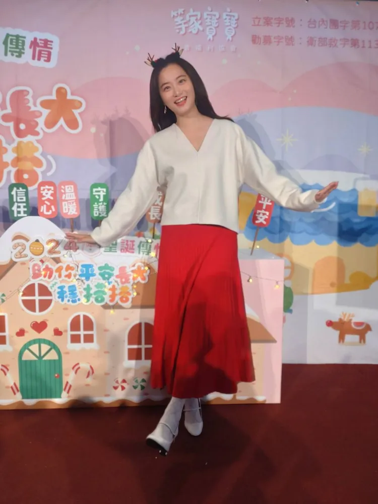 趙小僑分享家庭生活。王思穎攝