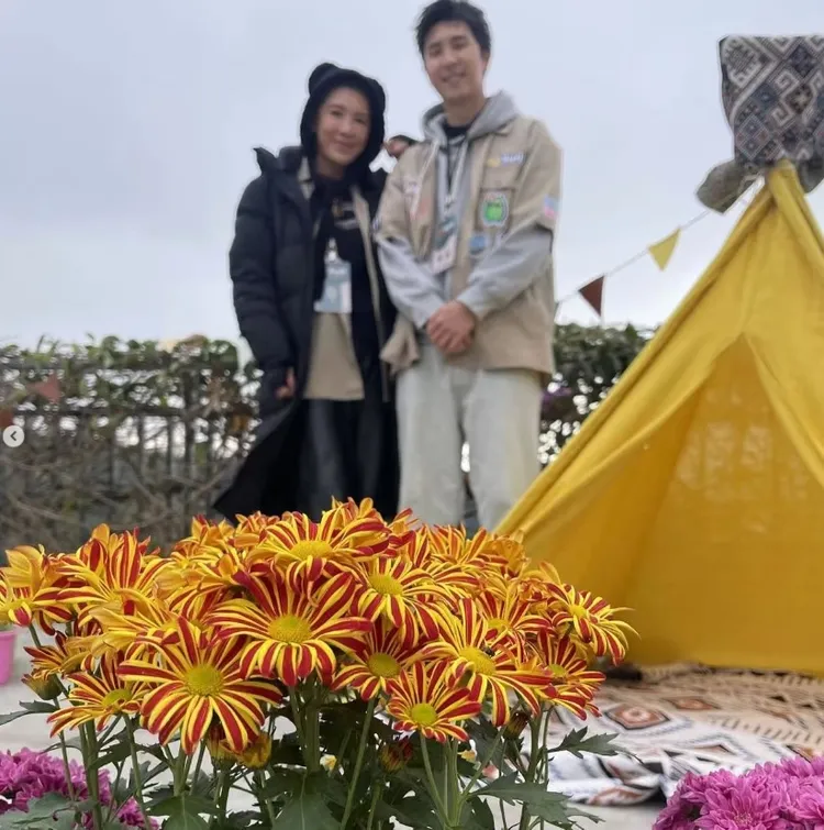 胡瓜拍小禎及胡釋安合照，成果讓人笑翻。翻攝小禎IG