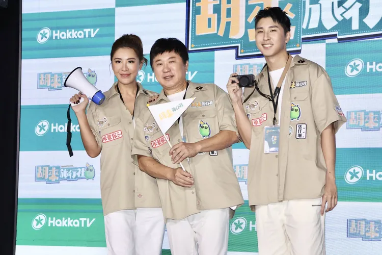 胡瓜跟女兒小禎及兒子胡釋安一起出遊的實境節目《胡來旅行社》殺青了。資料照片