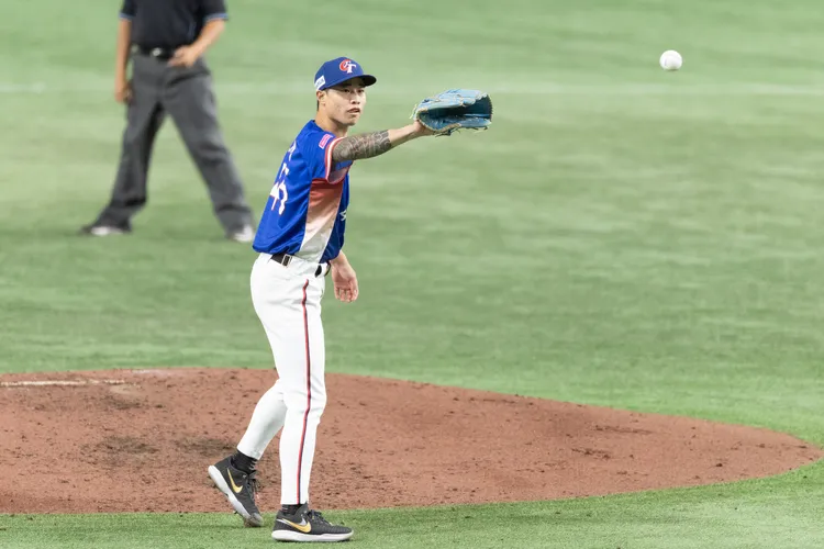 林昱珉明年挑戰上大聯盟。   棒協提供