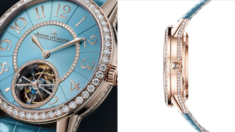 腕錶鑲嵌215顆、共重2.52克拉明亮式切割鑽石。品牌提供