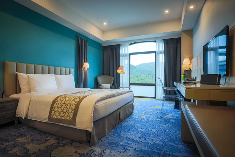 大直維多麗亞酒店 豪華客房。業者提供