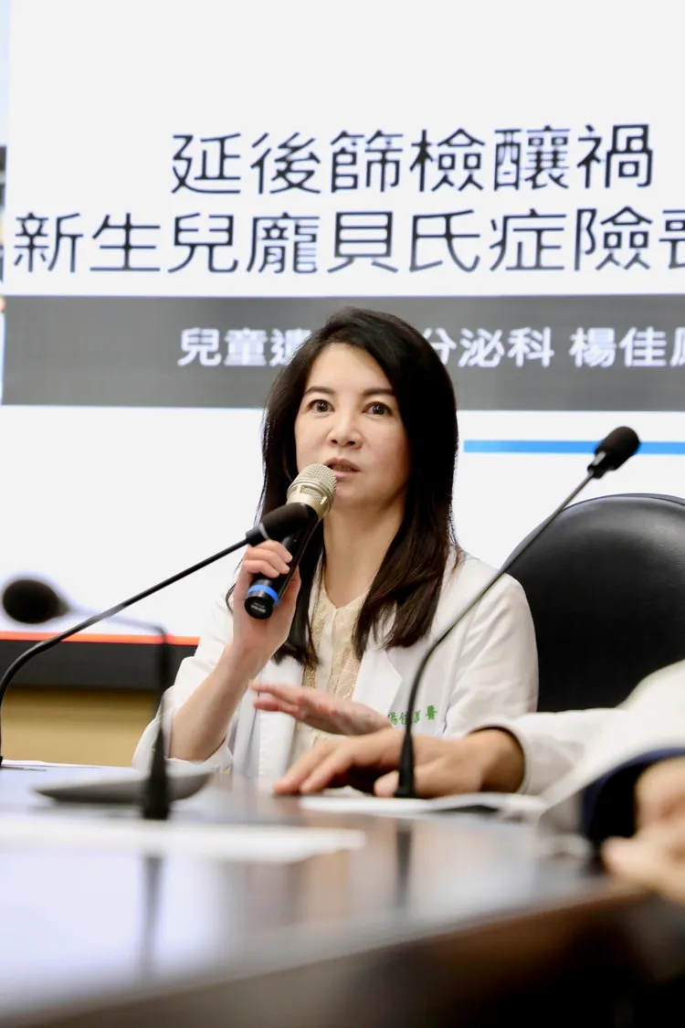 台北榮總楊佳鳳主任。台北榮總提供