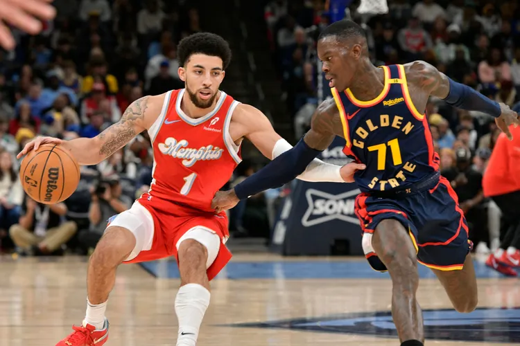 施羅德勇士首戰表現不佳。  美聯社