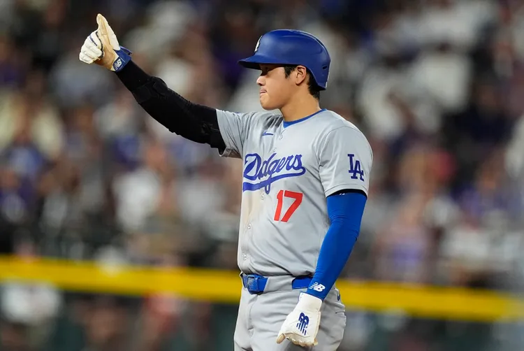 大谷翔平仍是排名第1的大聯盟球星。  美聯社