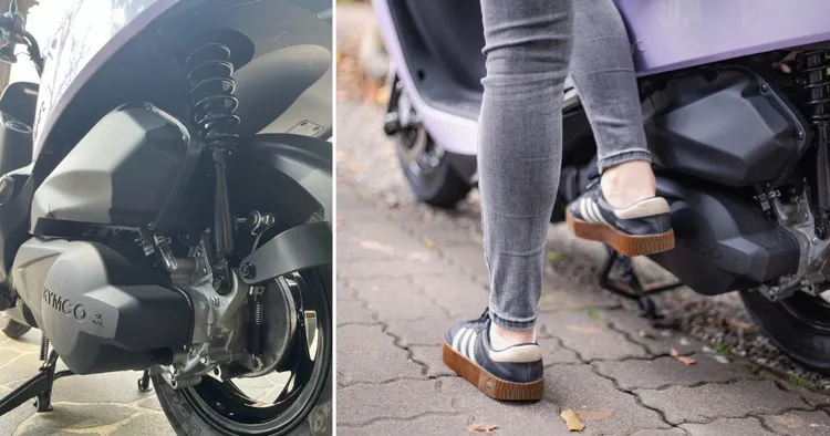 超省力中柱對身材嬌小的女生而言，停車真的是大大方便！