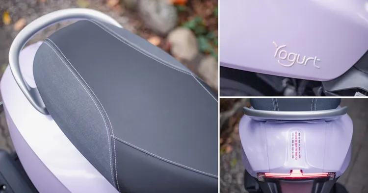 K-Cool透心涼坐墊、搭配超好握的金屬質感後扶手，細節控絕對會著迷！