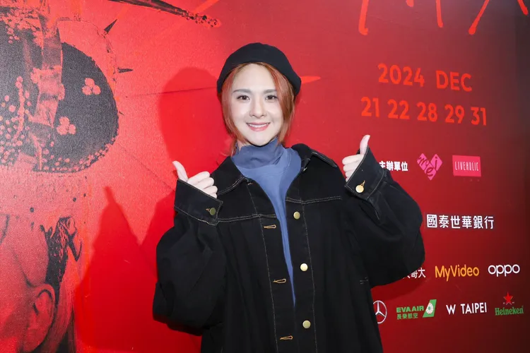 郭靜進場前已先儲備體力開跳。莊宗達攝