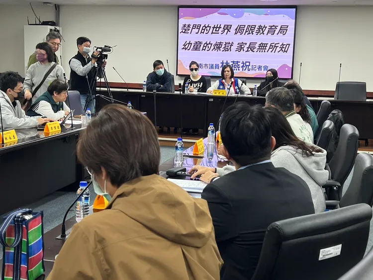 教育局表示已啟動調查，最重將給予幼兒園停招處分。莊曜聰攝