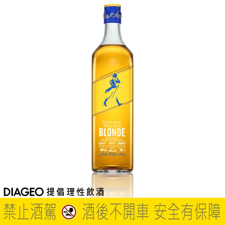 Johnnie Walker BLONDE要挑戰調飲界的天花板。業者提供