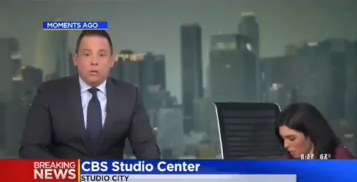 主播嚇躲桌底!加州強震史上12大 宛如「大怒神」驚悚畫面曝光