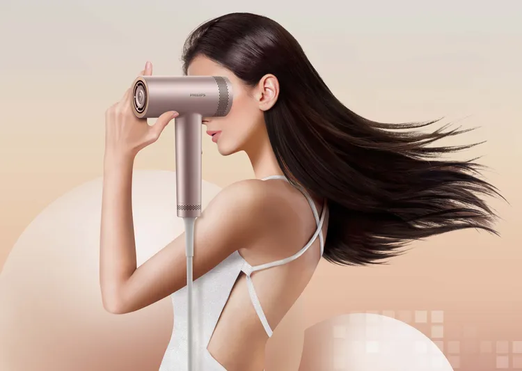 飛利浦BLDC高速負離子護髮吹風機BDH837/11，6288元。品牌提供