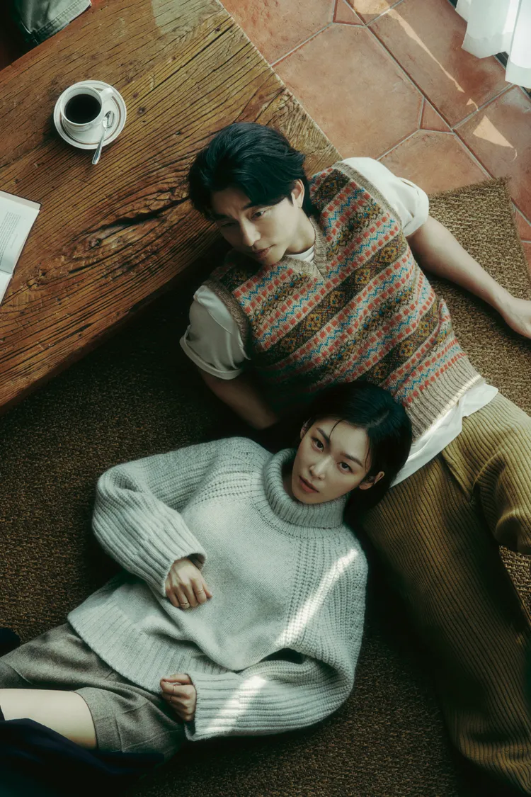 孔劉（右）、徐玄振外型登對，導演也誇讚2人默契十足。Netflix提供