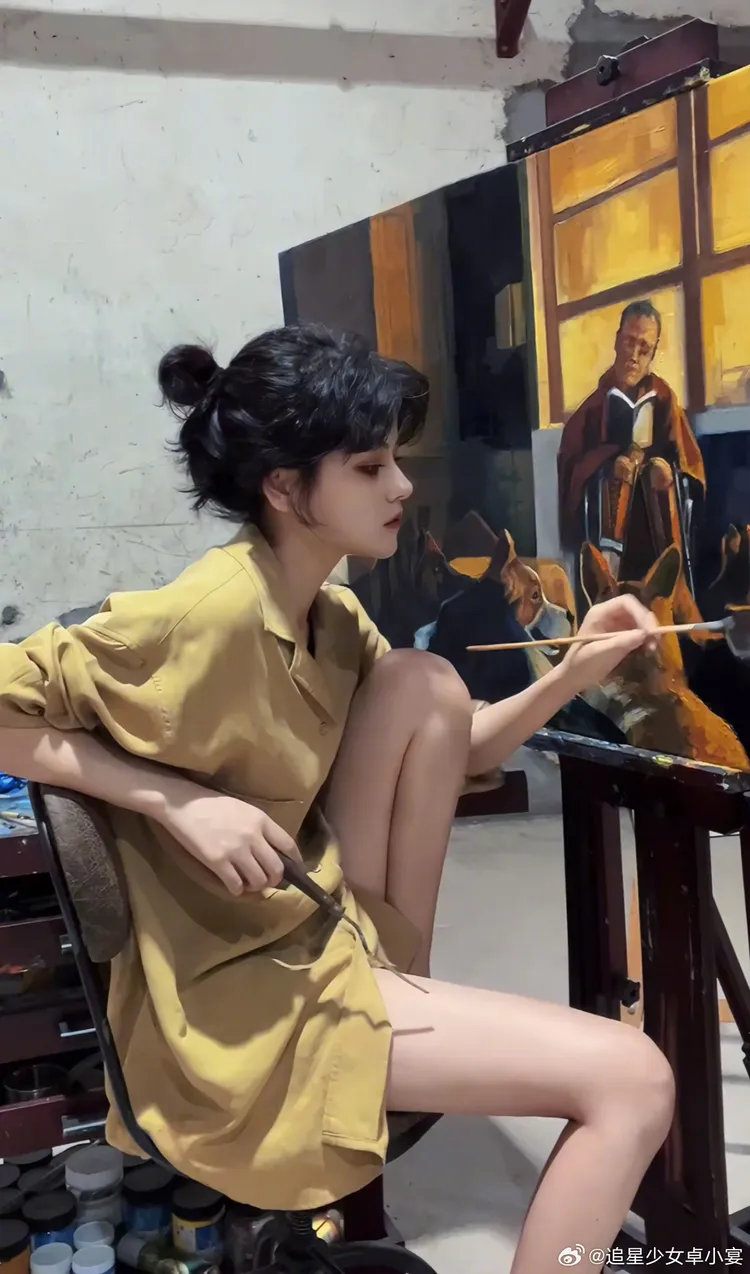 翻攝追星少女卓小晏的微博