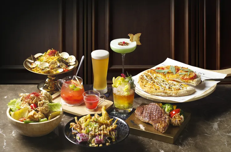 華山丁餐酒館提供炸物、排餐等餐點。天成文旅提供