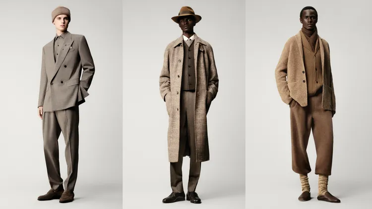 Loro Piana 2025春夏男裝。品牌提供