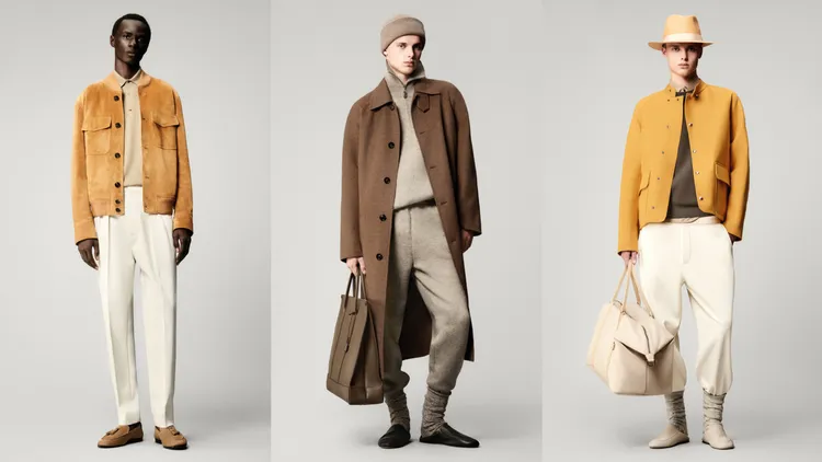 Loro Piana 2025春夏男裝。品牌提供