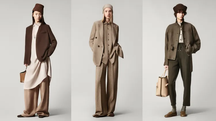 Loro Piana 2025春夏女裝。品牌提供