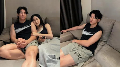 綺綺不藏了!陳傑憲「粗壯手臂攬妻」羨煞粉絲 親密私照5連發